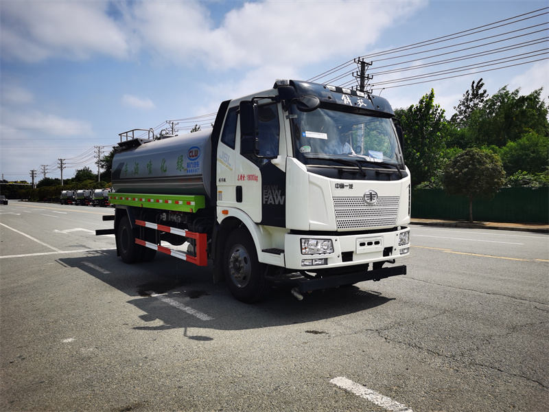 國六解放J6 灑水車(可選大小平臺(tái))