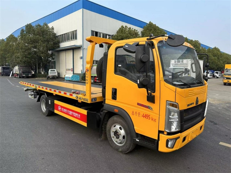 重汽豪沃國(guó)六藍(lán)牌清障車